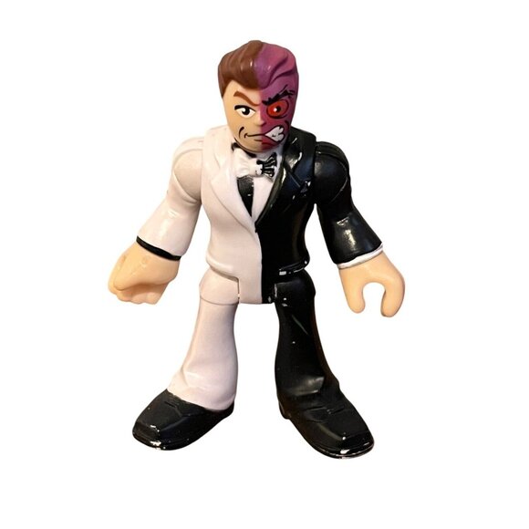 Imaginext DC Super Friends Lex Luthor and Two Faces Lot of 2 Figures - Picture 6 of 10